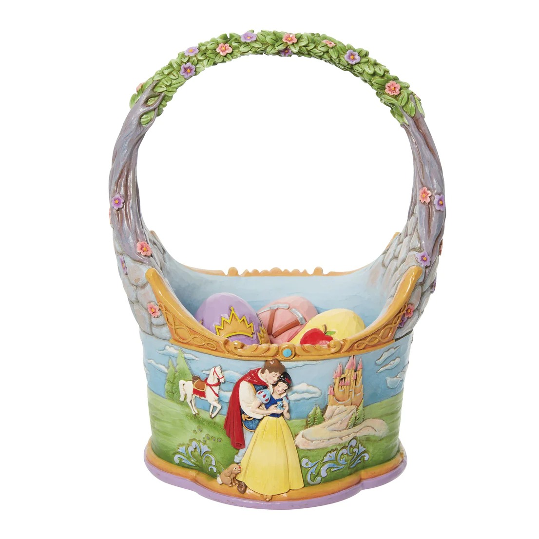 Snow White Basket and Eggs
