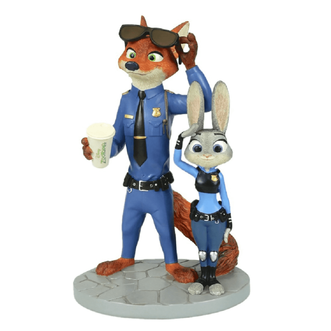 Nick and Judy as Police Officer