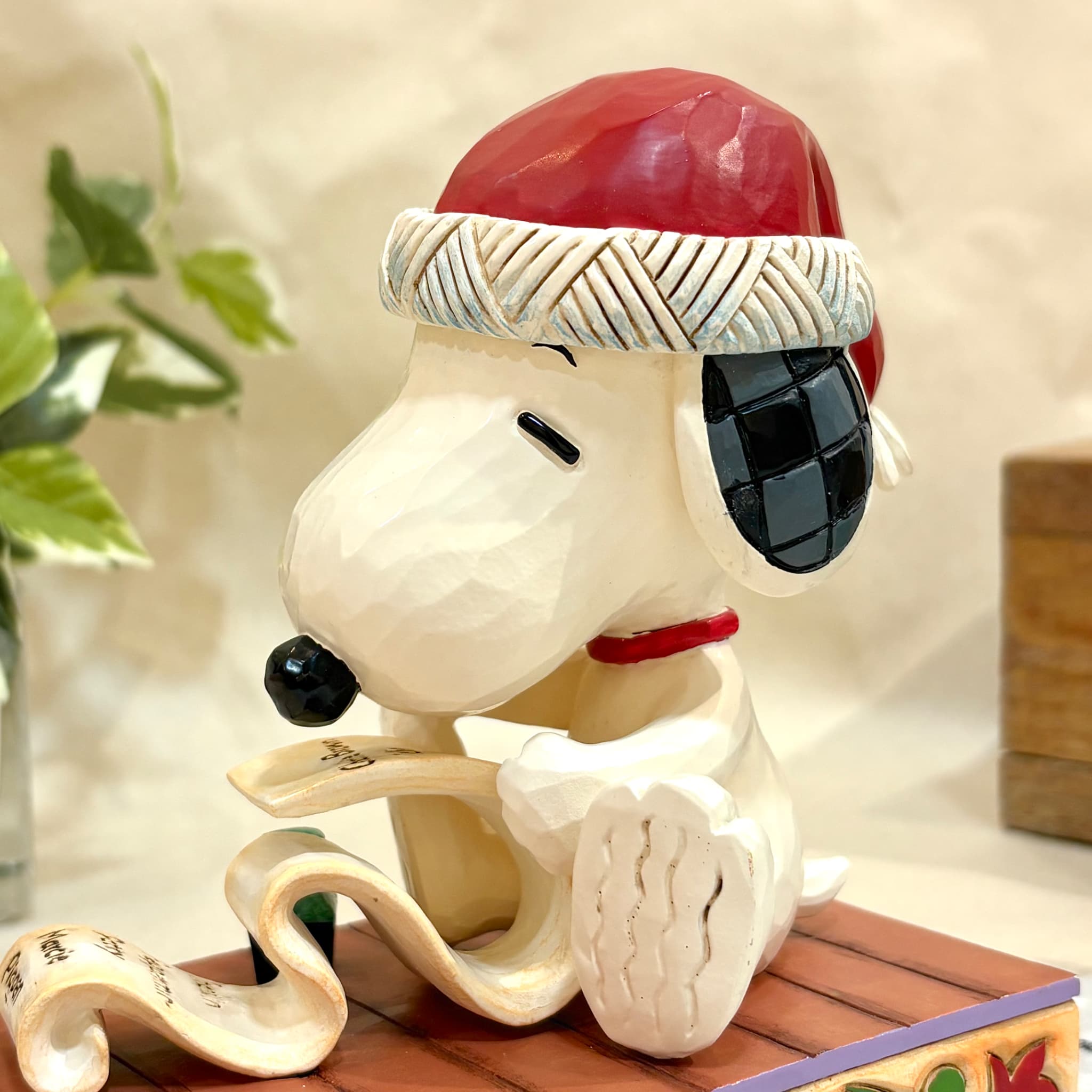 Snoopy Christmas List スヌーピー クリスマスリスト - Jim Shore