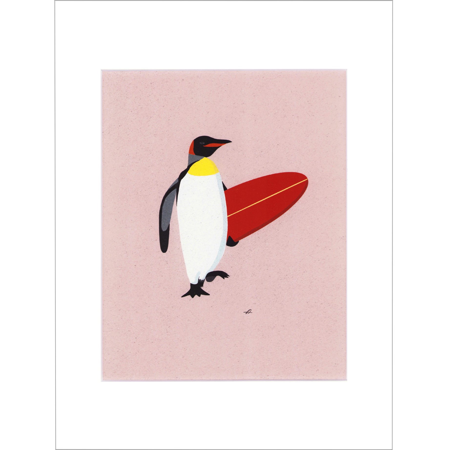 Surfing Penguin / 長 / matt / M