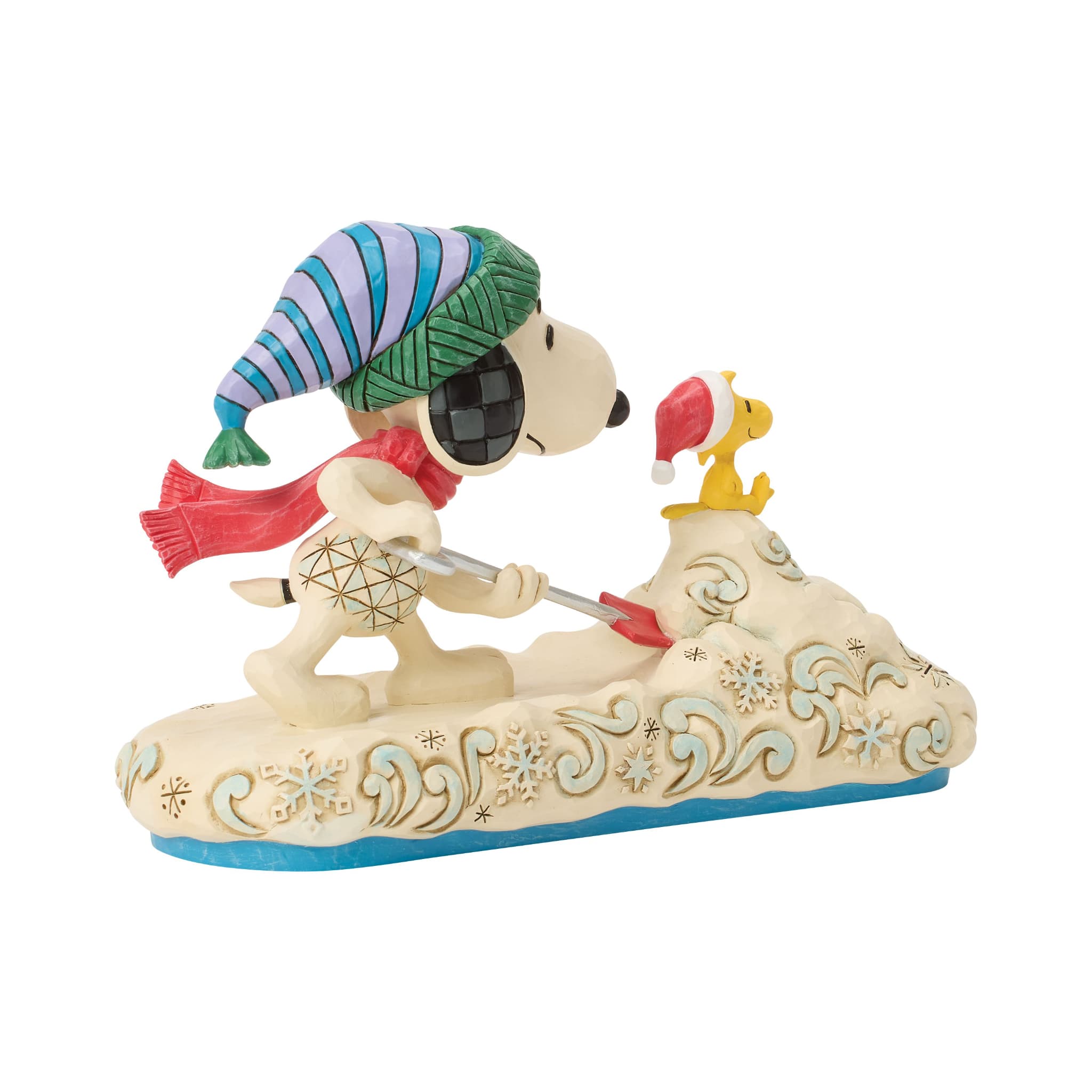 SNOOPY☆６５周年ジムショア☆　GWスーパーセール Snoopy Shoveling Snow スヌーピー ショベリング スノー - Jim Shore