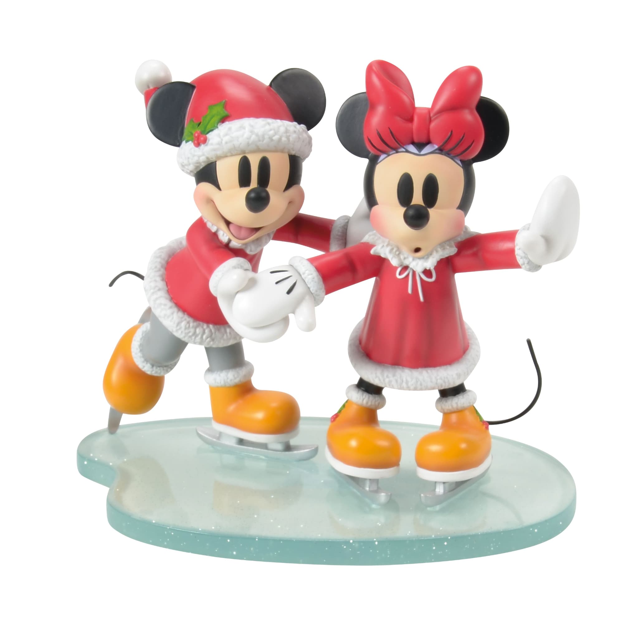 Mickey and Minnie Ice Skating