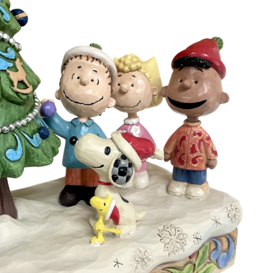Peanuts Gang Decorating Tree ピーナッツ ギャング デコレーティング